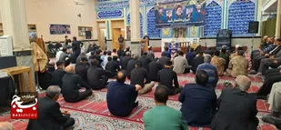 سوگواری مردم تسنن و تشیع در تربت جام در غم شهدای خدمت