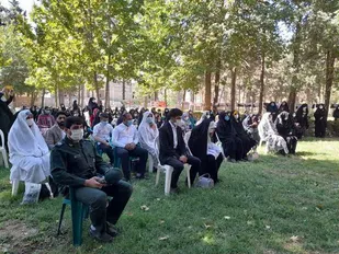 اجتماع بزرگ مردمی گرامیداشت هفته عفاف و حجاب برگزارشد
