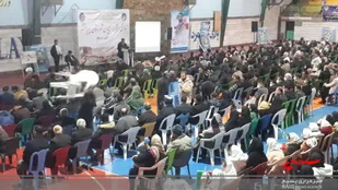 رزمایش نمایش اقتدار بسیج در پیرانشهر برگزار شد