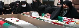 نجوای مادرانه از فراق و وصال فرزندان شهید + تصاویر و فیلم