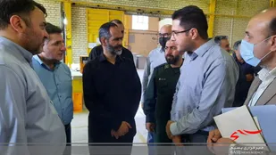 بازدید دکتر عباسی و سرهنگ علیزاده از ۴ واحد تولیدی در شهرک صنعتی اشتهارد