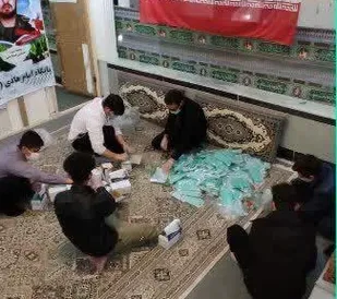 200 بسته ماسک در خوانسار تهیه و توزیع شد