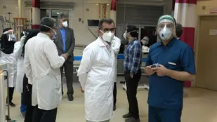 بازدید رئیس دانشگاه علوم پزشکی شاهرود از بخش&zwnj;های مختلف بیمارستان امام حسین (ع)+ تصاویر