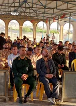 هشتمین سالگرد سردار شهید «امید فرجی‌زنگنه» در باغملک برگزار شد 
