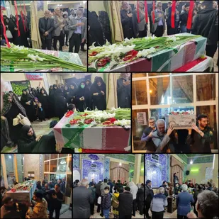 "شهید گمنام" مهمان روستاهای یوسف رضا و قلعه سین پیشوا