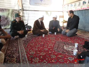 حجت&zwnj;الاسلام فیاضی از موکب&zwnj;های ارومیه بازدید کرد
