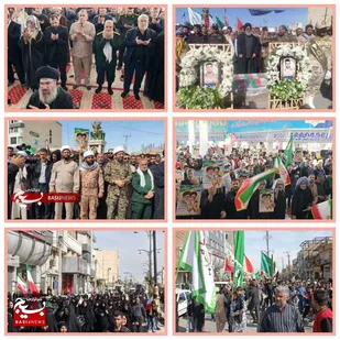 آغوش گرم سوسنگرد برای دو ستاره پاک آسمان شهادت: تشییع باشکوه شهدای رمضان در میان طوفان بغض&zwnj;های مردمی