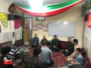 سرکشی فرمانده سپاه ناحیه شاهرود از حوزه و پایگاه&zwnj;های بسیج+ تصاویر
