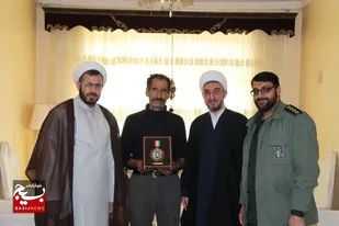 دیدار مسئولان سپاه استان همدان با خانواده شهید &laquo;محمدی&raquo;