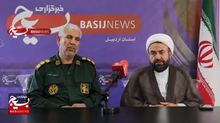 فیلم| حضور حجت الاسلام عابدی مسئول دفتر نمایندگی ولی فقیه سپاه حضرت عباس علیه&zwnj;السلام استان اردبیل در خبرگزاری بسیج
