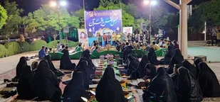 مراسم محفل انس با قرآن کریم حوزه فجر ناحیه شهید منتظر قائم برگزار شد