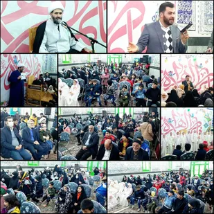 جشن بزرگ ولادت حضرت زهرا (س) در محله کهنک پیشوا