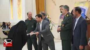آئین تجلیل از پرستاران سپاه استان قزوین همزمان با شب میلاد حضرت زینب(س)&nbsp;