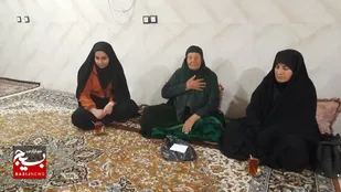 دیدار با مادر شهید جمعه محمودی