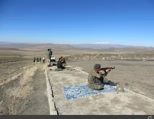 برگزاری میدان تیر پایوران سپاه ناحیه ملایر