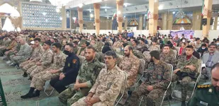 اجتماع بزرگ اقتدار بسیج در شهرستان پاکدشت