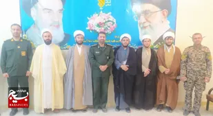 نشست صمیمی بسیجیان با نماینده ولی فقیه در سپاه ناحیه رامهرمز