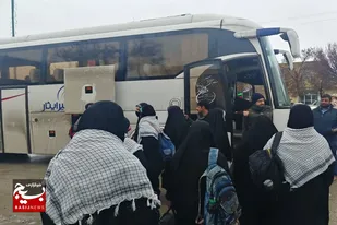 اعزام کاروان راهیان نور دانش&zwnj;آموزان کبودراهنگ به مناطق عملیاتی