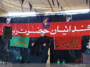 گزارش تصویری روضه دهه اول ناحیه لنجان