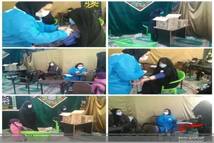 تیم پزشکی شهید رهنمون در سرخه حضور یافتند