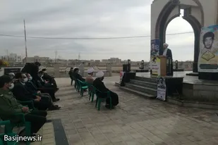 برگزاری یادواره شهدای گمنام در قهاوند