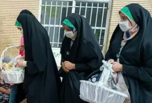 اردوی جهادی نیم روزی پایگاه سمیه برگزار شد