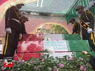 تشییع شهدای گمنام در تهران