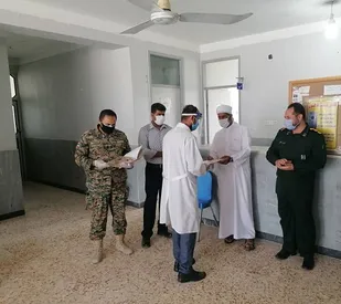 تجلیل از مدافعان سلامت دربستک