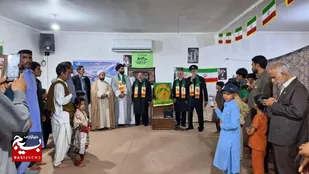 میهمانان نور در قاسم آبادرودبار جنوب؛ دیدار کاروان &laquo;زیر سایه خورشید&raquo; با خانواده شهدا+ تصاویر