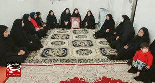 برگزاری یادواره خانگی شهدا در شهرستان لالی