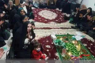 سفره سبز در روستا اروانه پهن شد