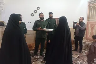 تجلیل از بسیجیان نمونه در نیکشهر