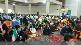 مراسم روز ملی استکبارستیزی در گلوگاه