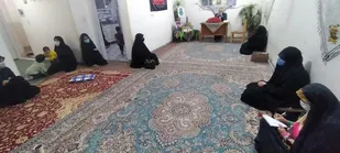 مراسم اولین روز بزرگداشت هفته دفاع مقدس توسط بسیجیان ناحیه مقاومت بسیج روح الله