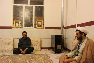 دیدار با خانواده شهیدان نصیری اردل