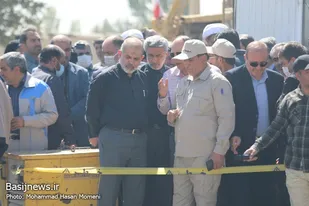 بازدید وزیر کشور از طرح آبرسانی به همدان