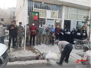 رزمایش طرح شهید سلیمانی در روستای گریوان