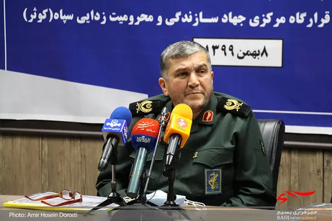 نشست خبری دبیر قرارگاه مرکزی جهاد سازندگی و محرومیت زدایی سپاه