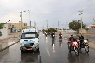 رژه موتوری و خودرویی دربستک برگزار شد