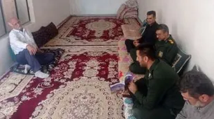 دیدار با خانواده شهیدجهانگیر محمدی