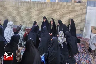 رزمایش گروه&zwnj;های جهادی حوزه&zwnj;های خواهران شهرستان ملایر در نماز جمعه