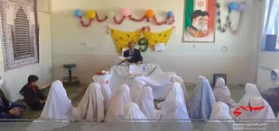 مراسم جشن تکلیف دانش آموزان