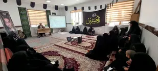 مراسم گرامیداشت درگذشت پاسدار عقیل سلمانی در حوزه زینبیه