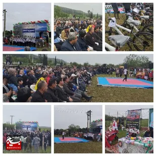پیاده روی صبح و نشاط در گلوگاه