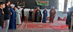 برپایی کاروان عزاداری اباعبدالله(ع) در دهستان ماژان