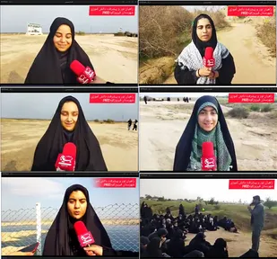 گزارش اختصاصی طاهره حاجی مزدارانی خبرنگار بسیج از اردوی راهیان نور دانش آموزان فیروزکوه