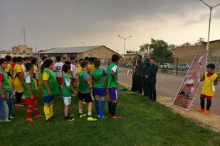 برگزاری مسابقات فوتبال گرامیداشت شهدای جنگ رمضان در بهار