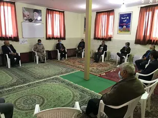 نشست فرماندهان گروهان و دسته&zwnj;های حوزه بسیج محلات مالک اشتر بیارجمند