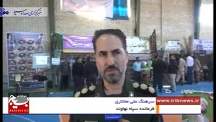 افتتاح نمایشگاه اسوه بسیجیان در نهاوند