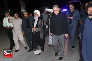 بدرقه کاروان زائران حرم امام خمینی در زنجان